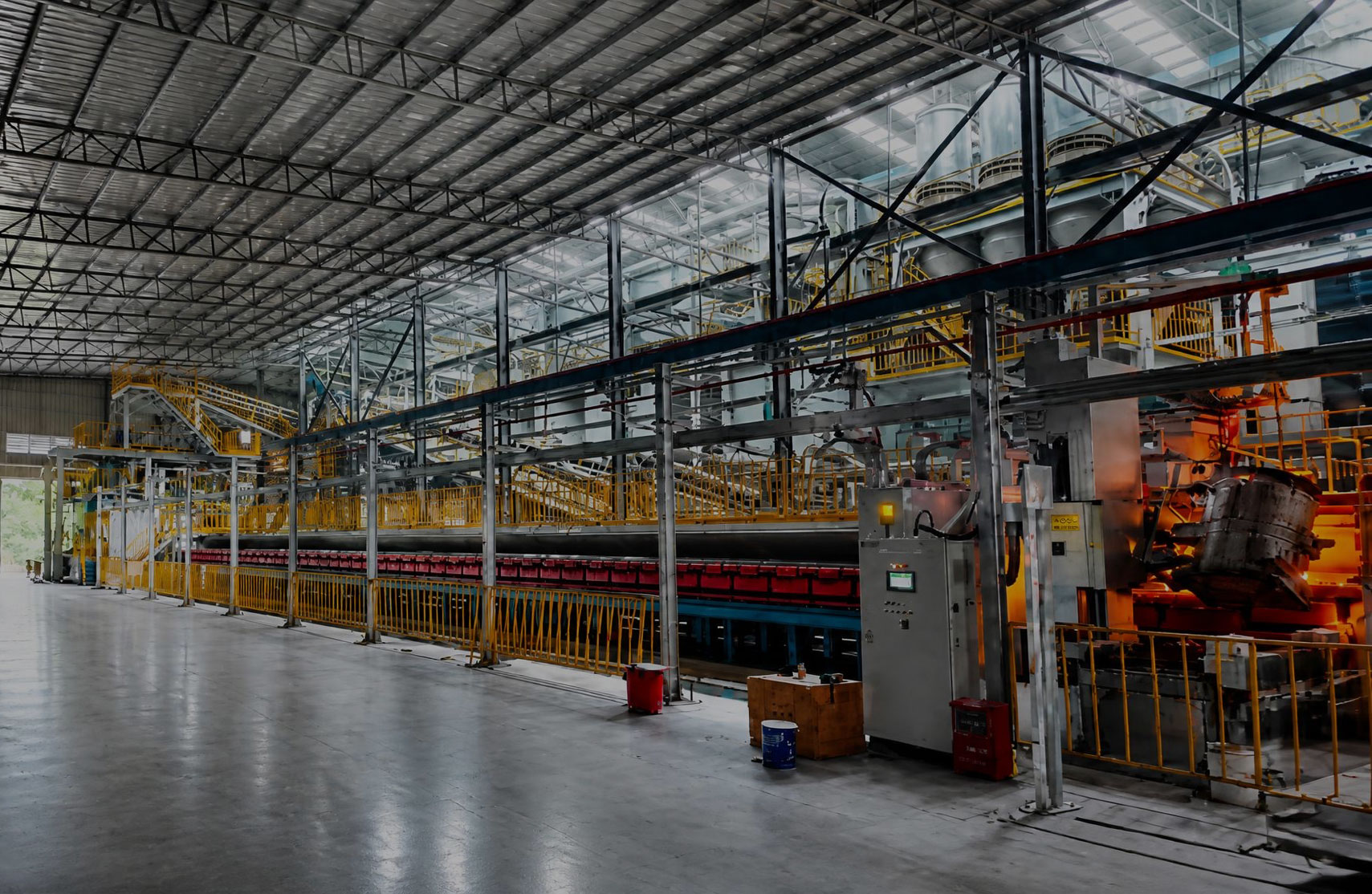 casting molding line